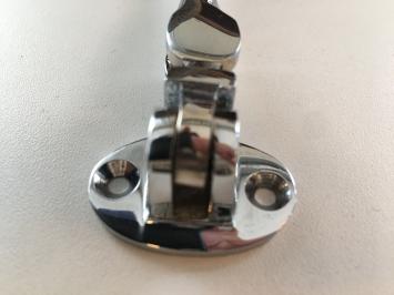 Kajütenhaken - Haken als Windhakenbefestigung, chrome, 11 cm